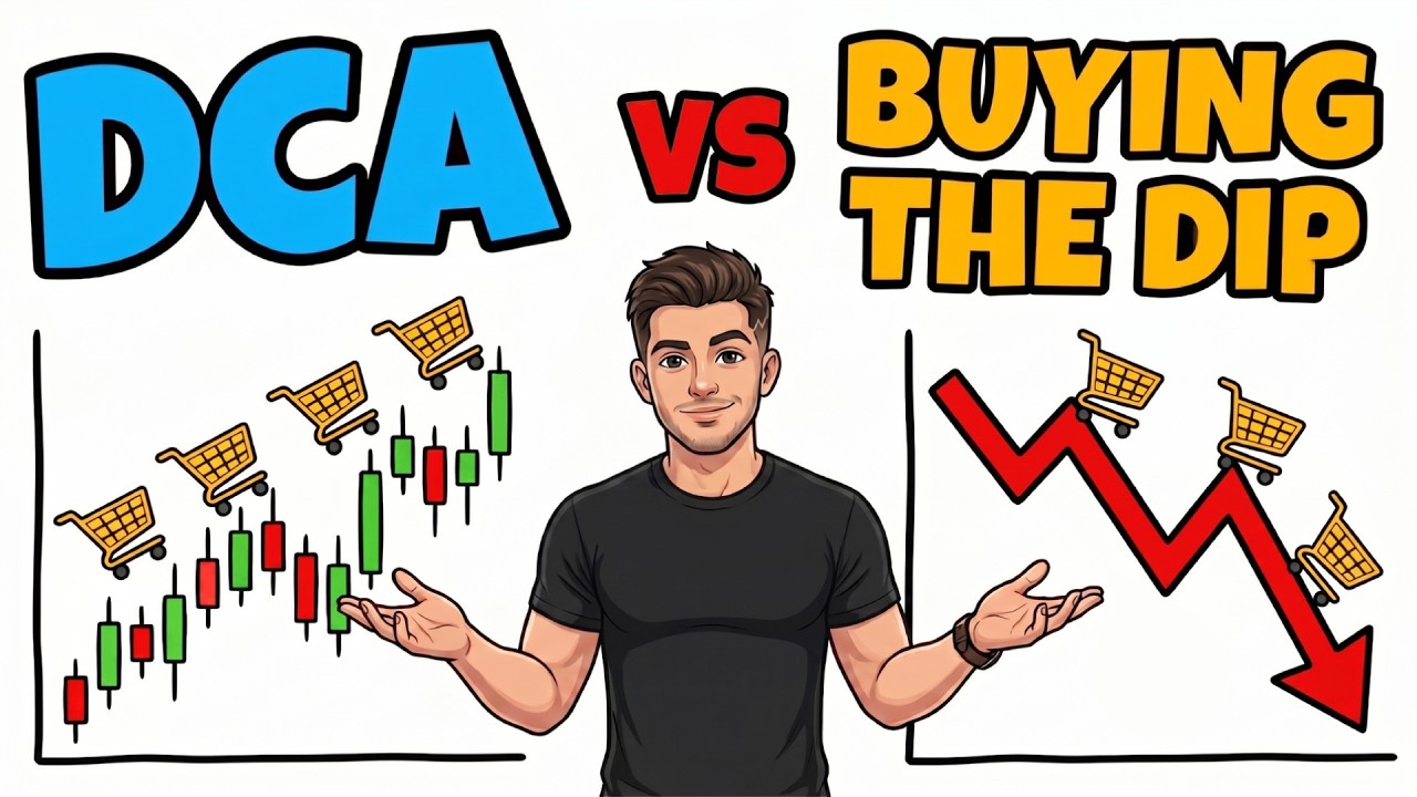 Dollar Cost Averaging vs Buying the Dip (Which Investing Strategy Works Best)
