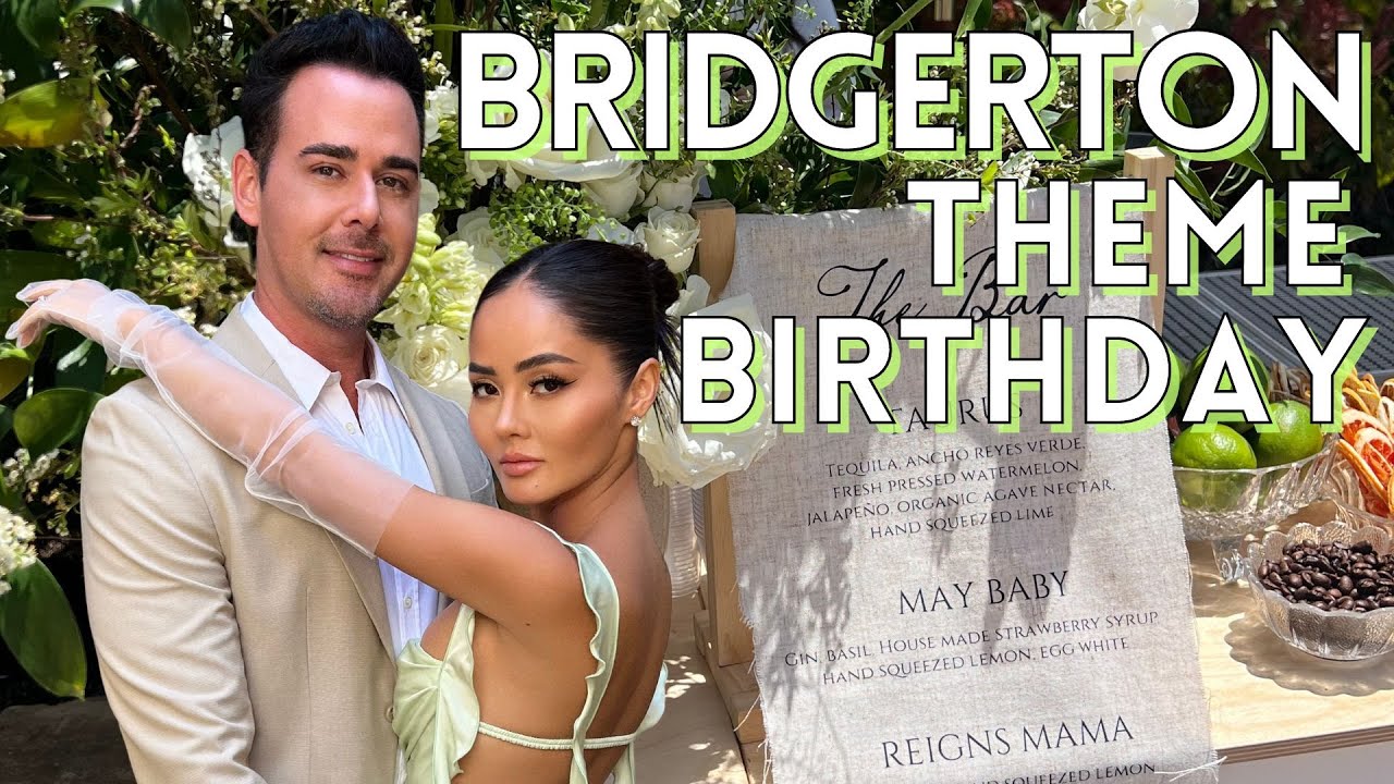 MY 34TH BRIDGERTON CAKE & CAVIAR BIRTHDAY PARTY