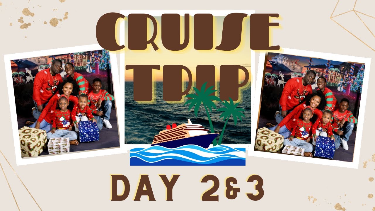 Christmas Cruise Vlog 🎄🚢 | Family Fun on the Seas | Day 2 & 3