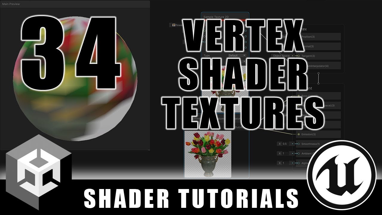 Using Textures In The Vertex Shader - Advanced Materials - Episode 34