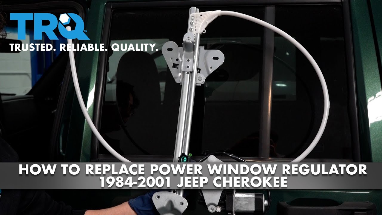How To Replace Power Window Regulator 1983-2001 Jeep Cherokee