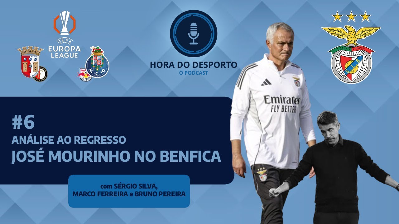 JOSÉ MOURINHO NO BENFICA e arranque da Liga Europa | Hora Do Desporto - O Podcast #6