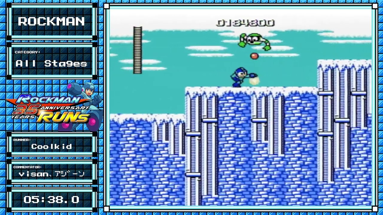 Rock Man 35year Anniversary Runs ：ロックマン