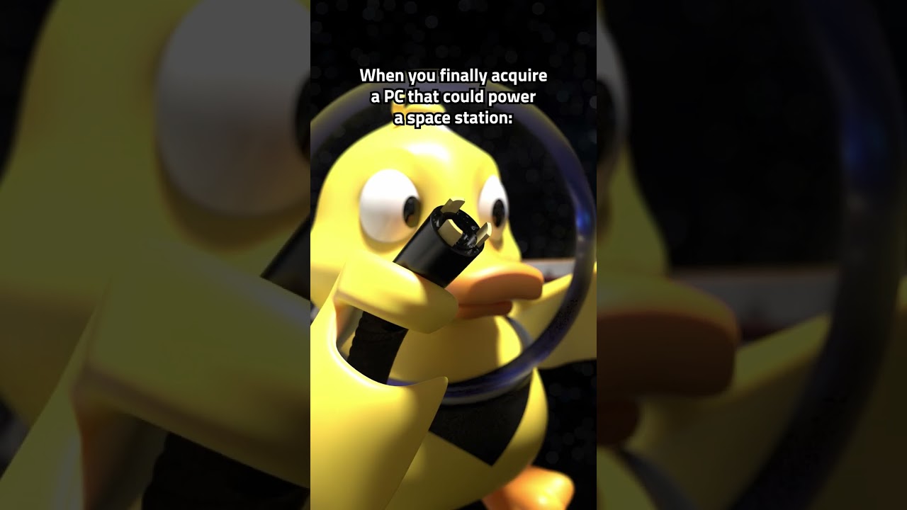 When you finally upgrade your PC