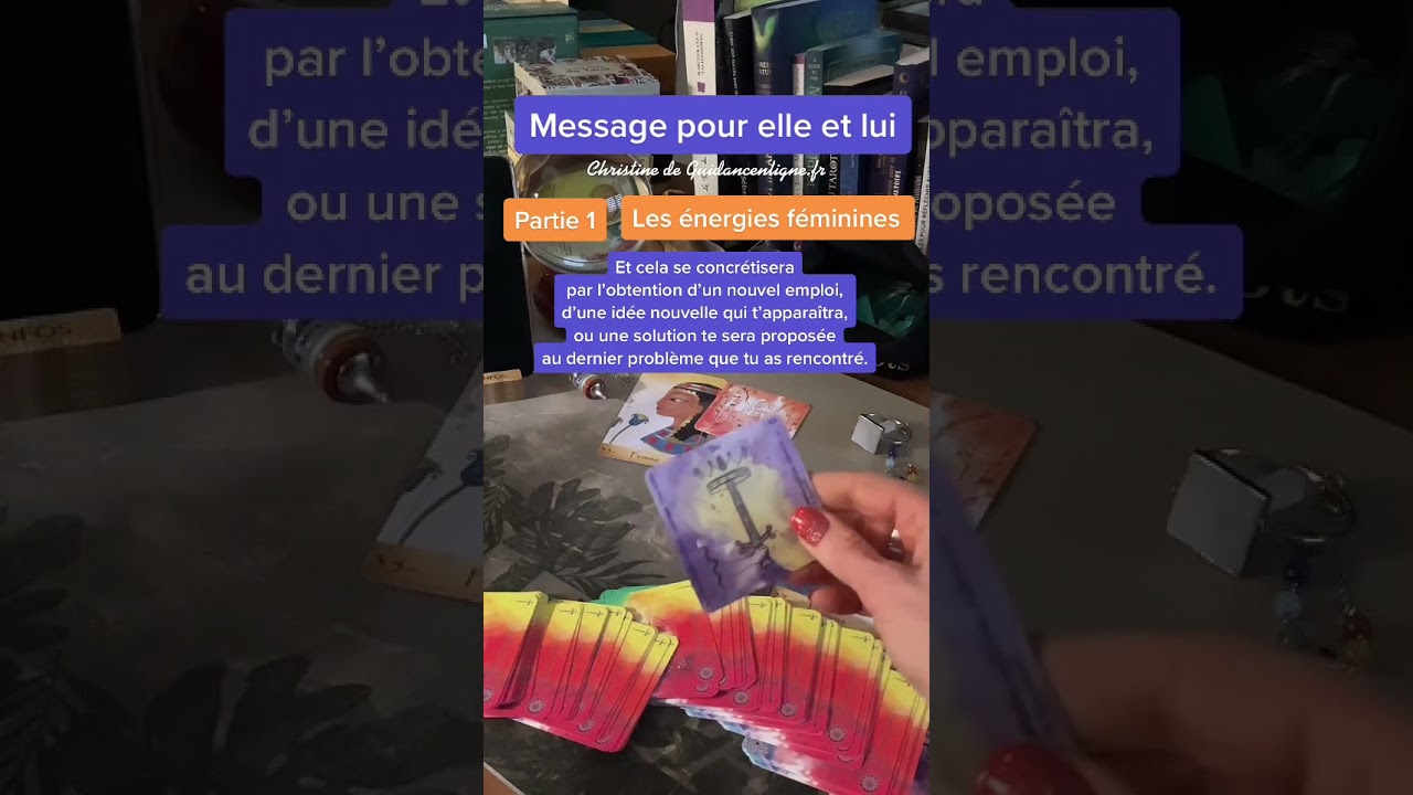 Message pour elle (Tirage intemporel) Tarot de Marseille le petit 437