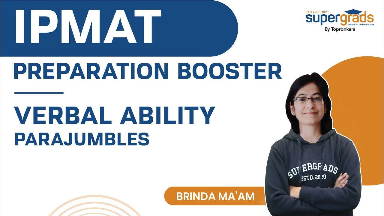 Parajumbles | English Verbal Ability for IPMAT | IPMAT Preparation Series 2022