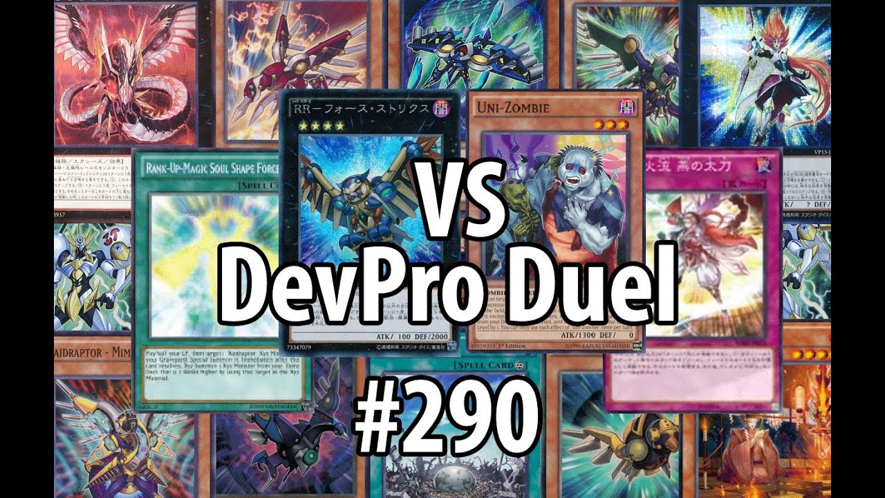 Yu-Gi-Oh! DevPro Duel #290 - Raidraptors (SPWR) vs. Shiranui Zombies (BOSH)