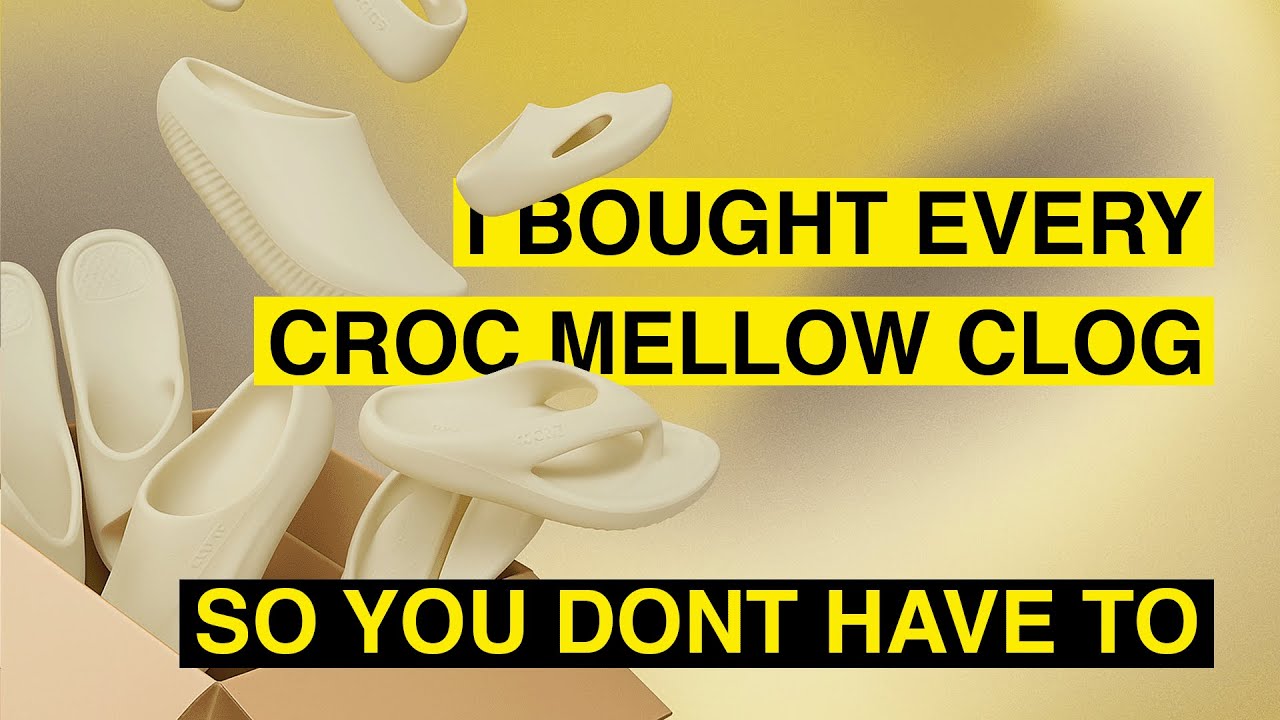 Я купил ВСЕ кроссовки Mellow Recovery CROCS, так что вам не придется этого делать