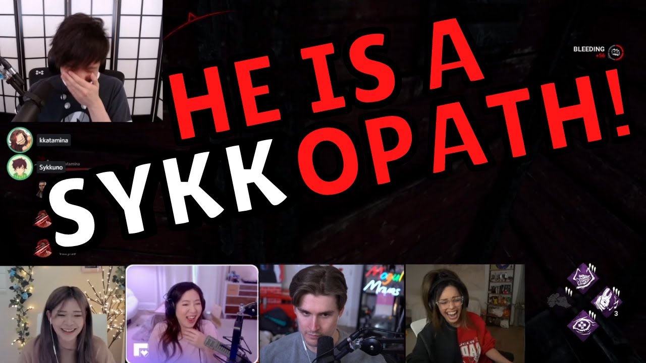 Sykkuno становится психопатическим убийцей при участии Ludwig, Valkyrae, Miyoung и Fuslie | Точка...
