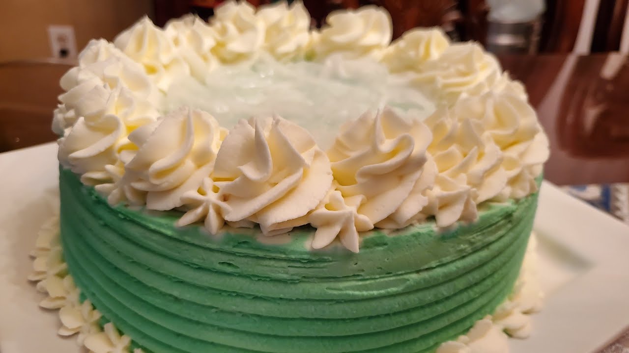 Moist Buko Pandan cake