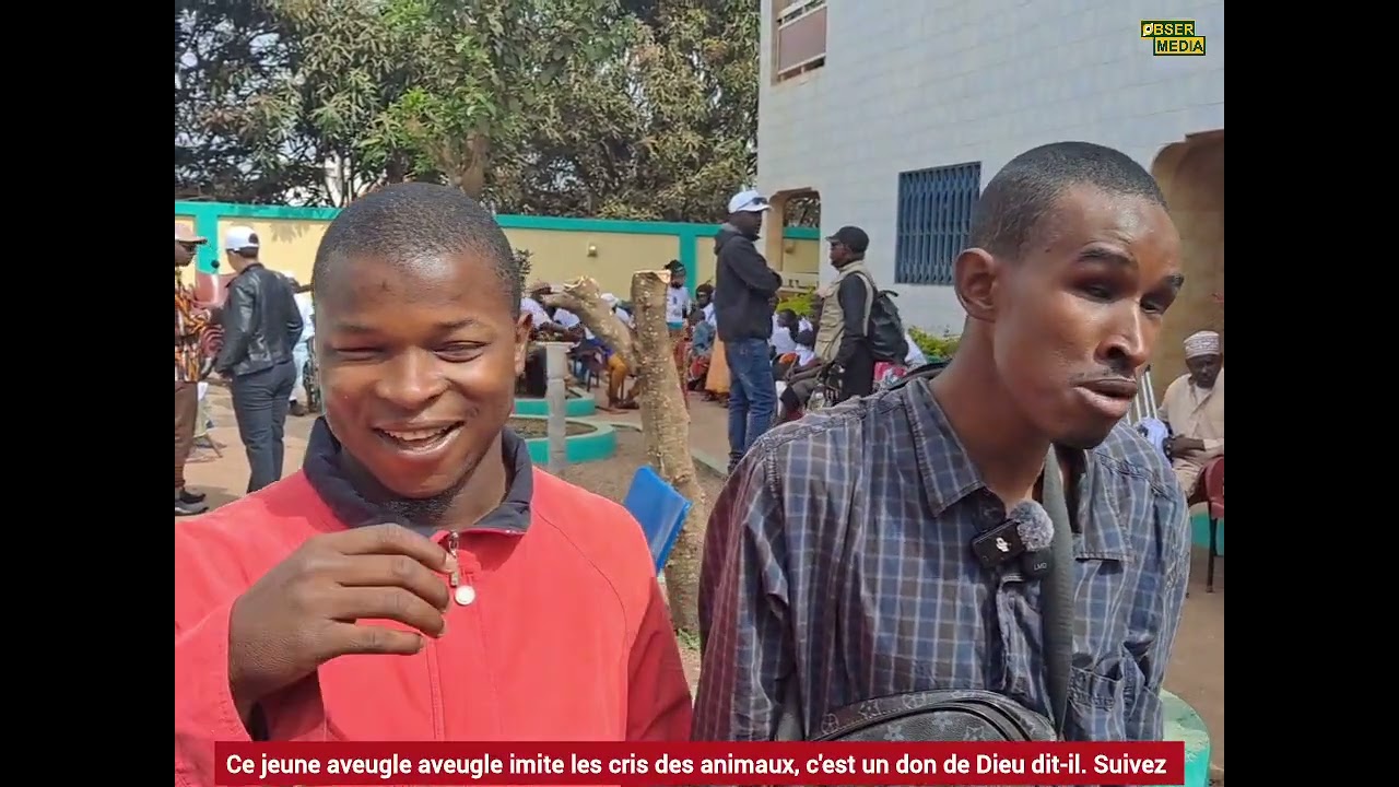 #incroyable mais vrai, ce jeune aveugle imite les cris des animaux. Suivez 
