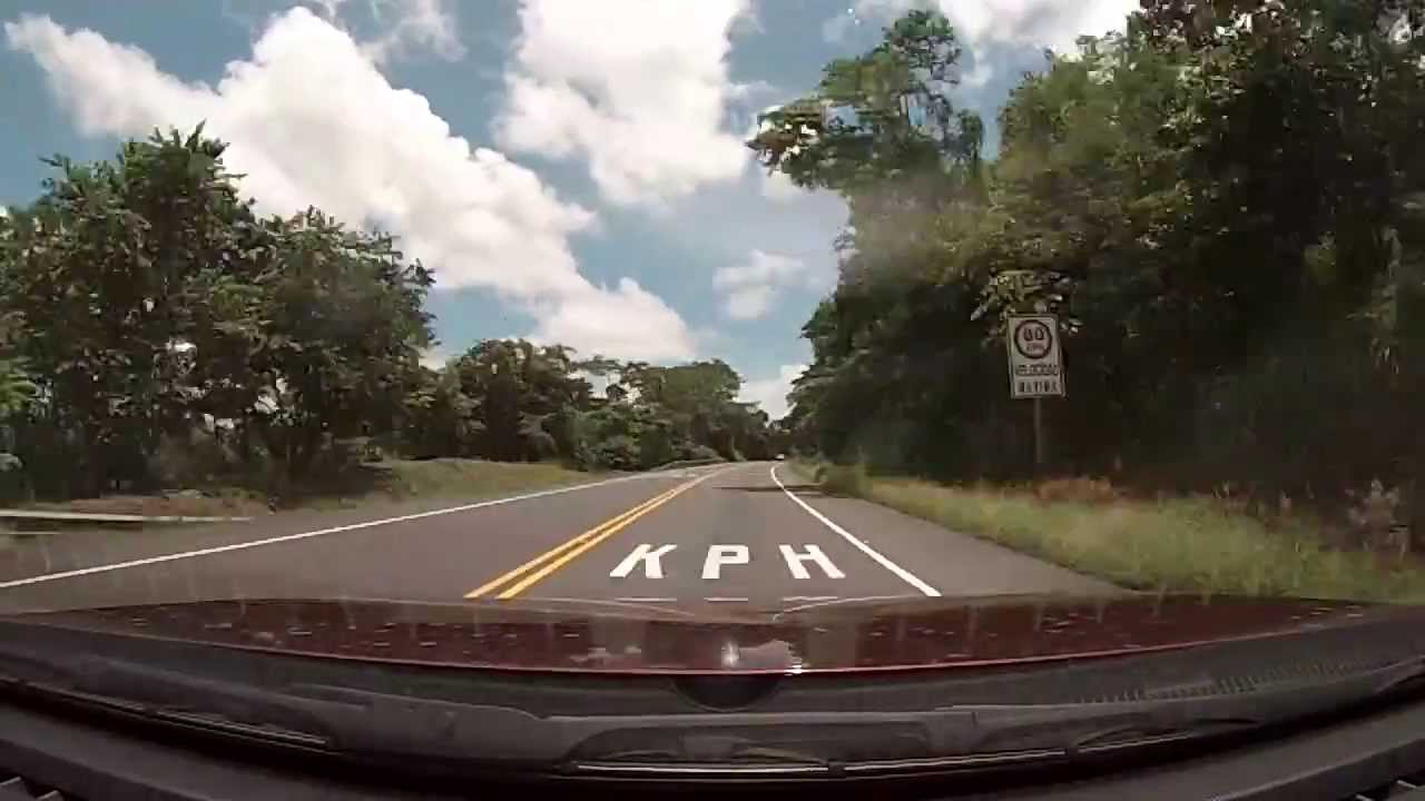 Costa Rica - Drive From Brasilito To San Jose (Time Lapse)