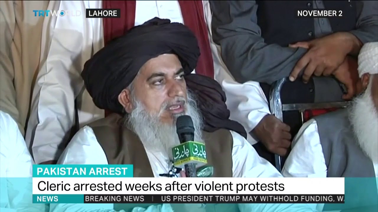 Pakistan arrests ultra-right religious party leader in Lahore