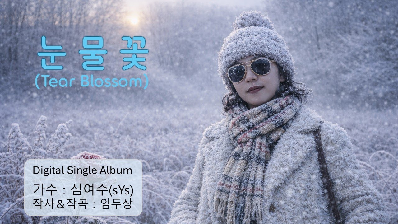 제목:눈물꽃#(노래 심여수)#작사&작곡 임두상#신곡#애절한노래#감성 트롯트