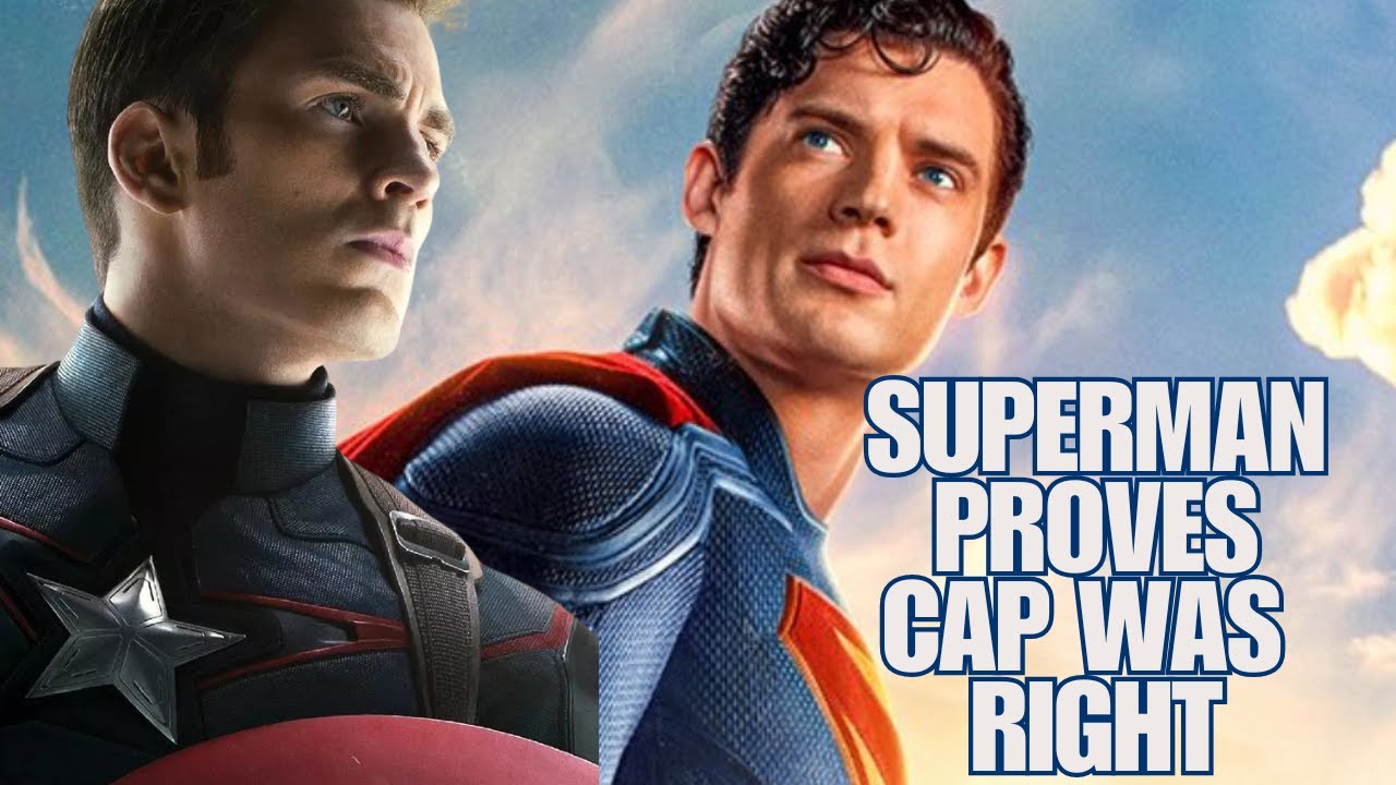 James Gunn Superman PROVES Team Captain America was RIGHT!