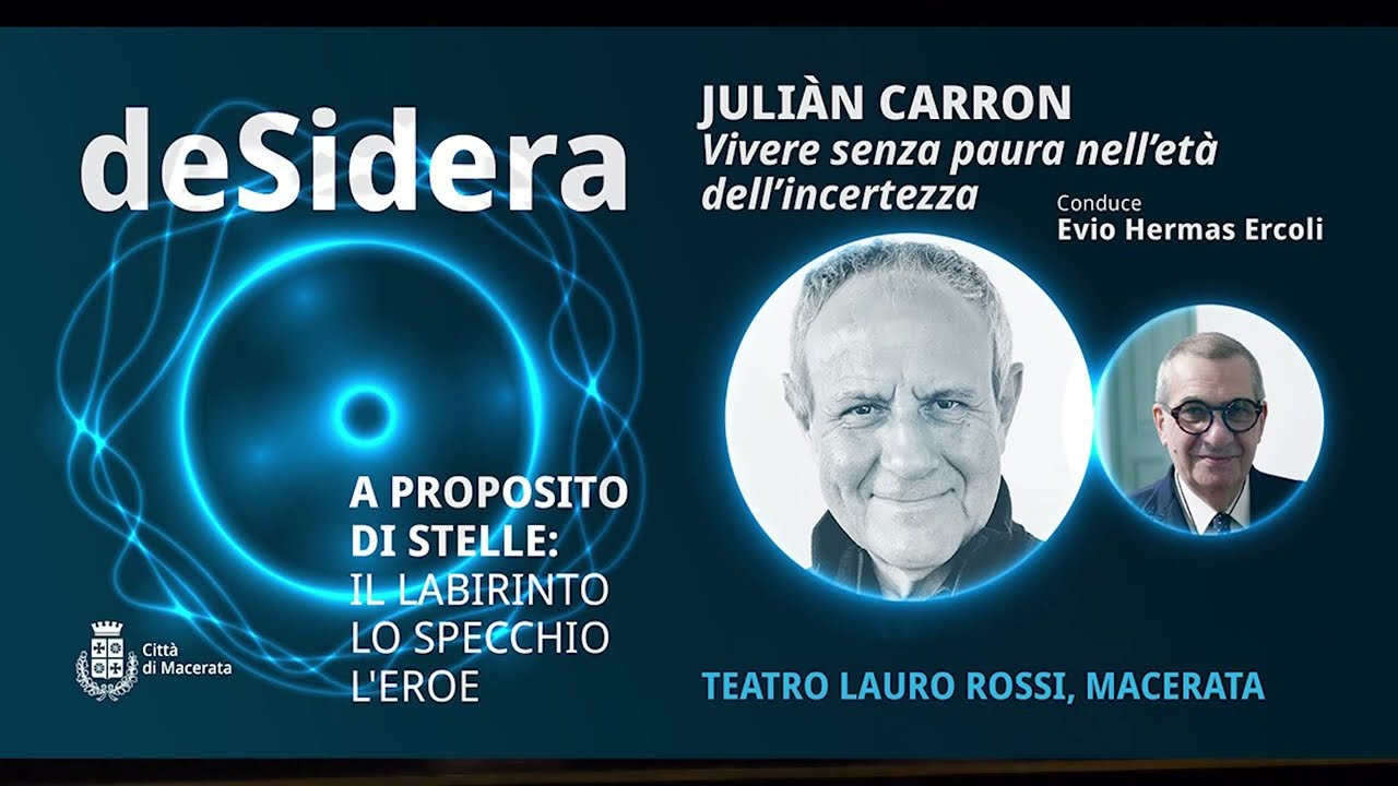 Julian Carron | Vivere senza paura nell'età dell'incertezza