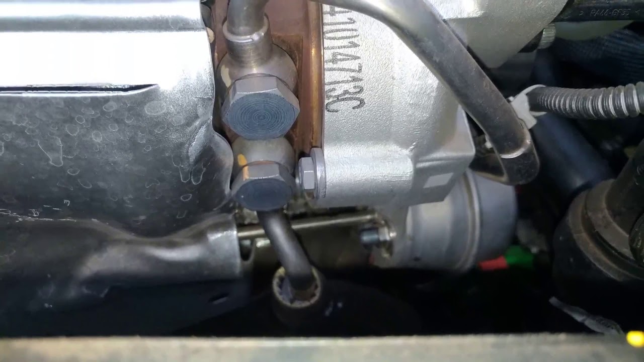MOTOR THP-usando bomba de vacúo manual para testa wastegate e eletrovalvula do turbo. (parte 2)