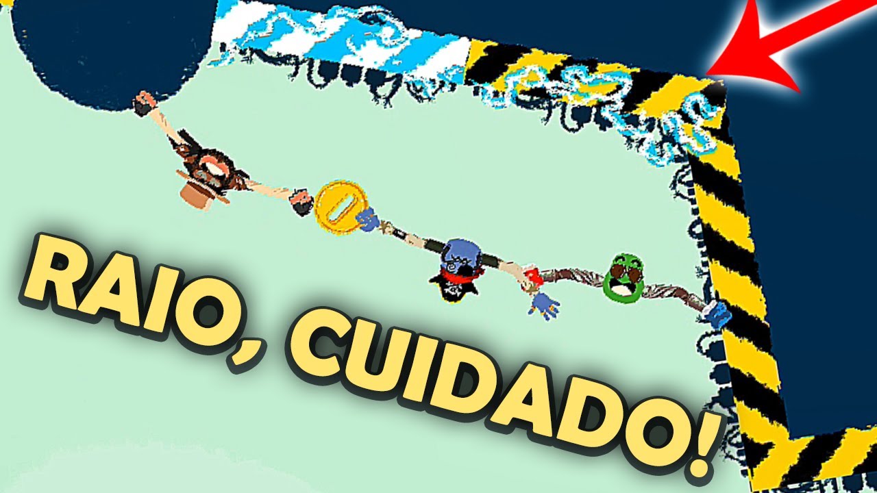 CUIDADO PARA NÃO MORRER PRO RAIO - HEAVE HO