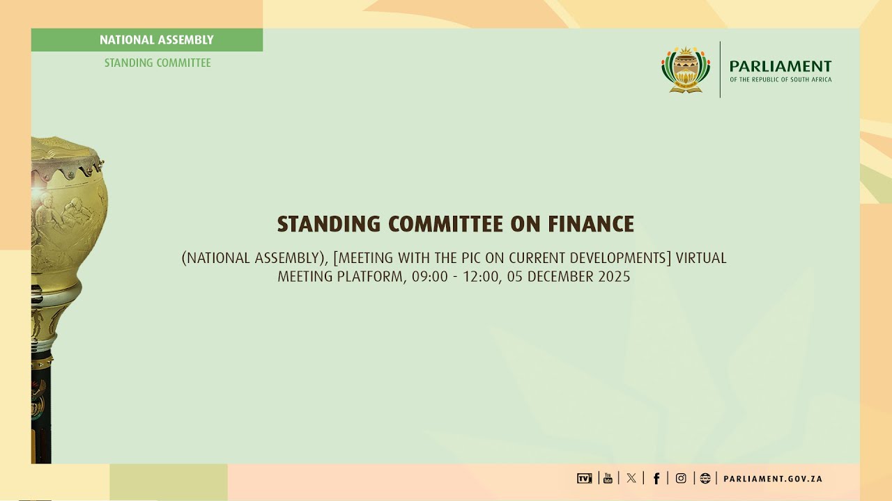 Standing Committee on Finance, 5 December 2025