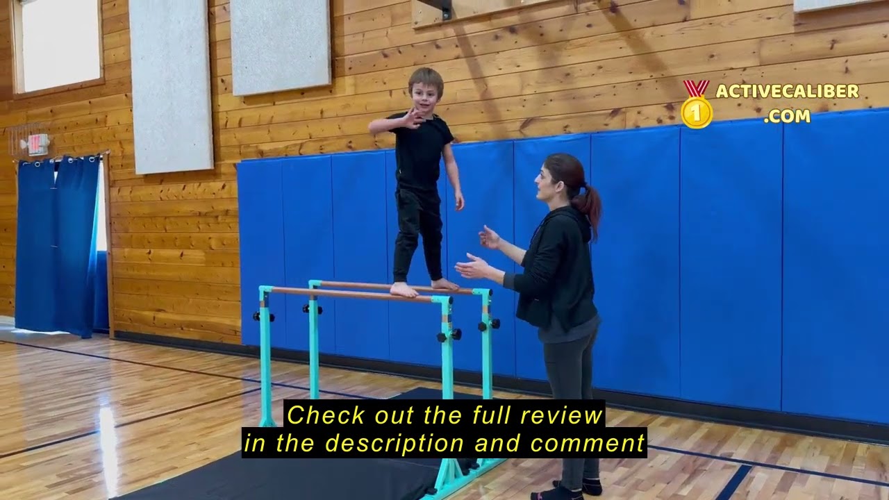 Review MARFULA Gymnastics Double Horizontal Bars 3Play Parallel Bars Uneven Bars Gymnastics Training
