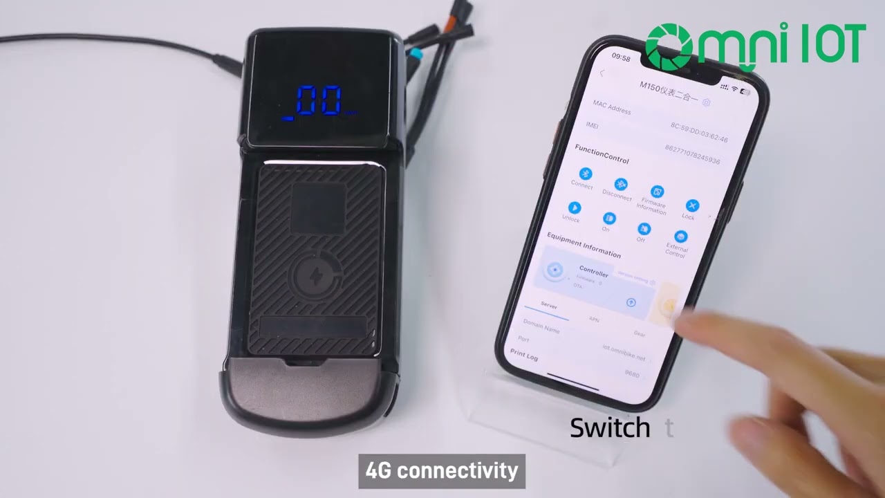 All-in-One IoT Device & Display | Control, Track, and Ride Smarter!