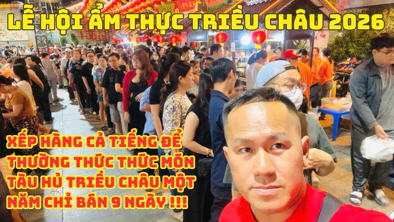 Xếp hàng cả tiếng để thường thức thức món Tàu hủ Triều Châu một năm chỉ bán 9 ngày !!!