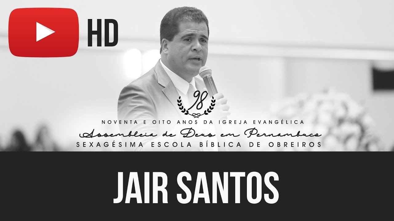 JAIR SANTOS -  SOMENTE TU ÉS DIGNO - EBO 2016