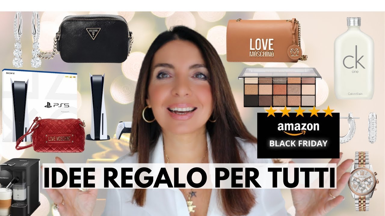 LE MIGLIORI IDEE REGALO del BLACK FRIDAY AMAZON: Bellissimi doni per tutti