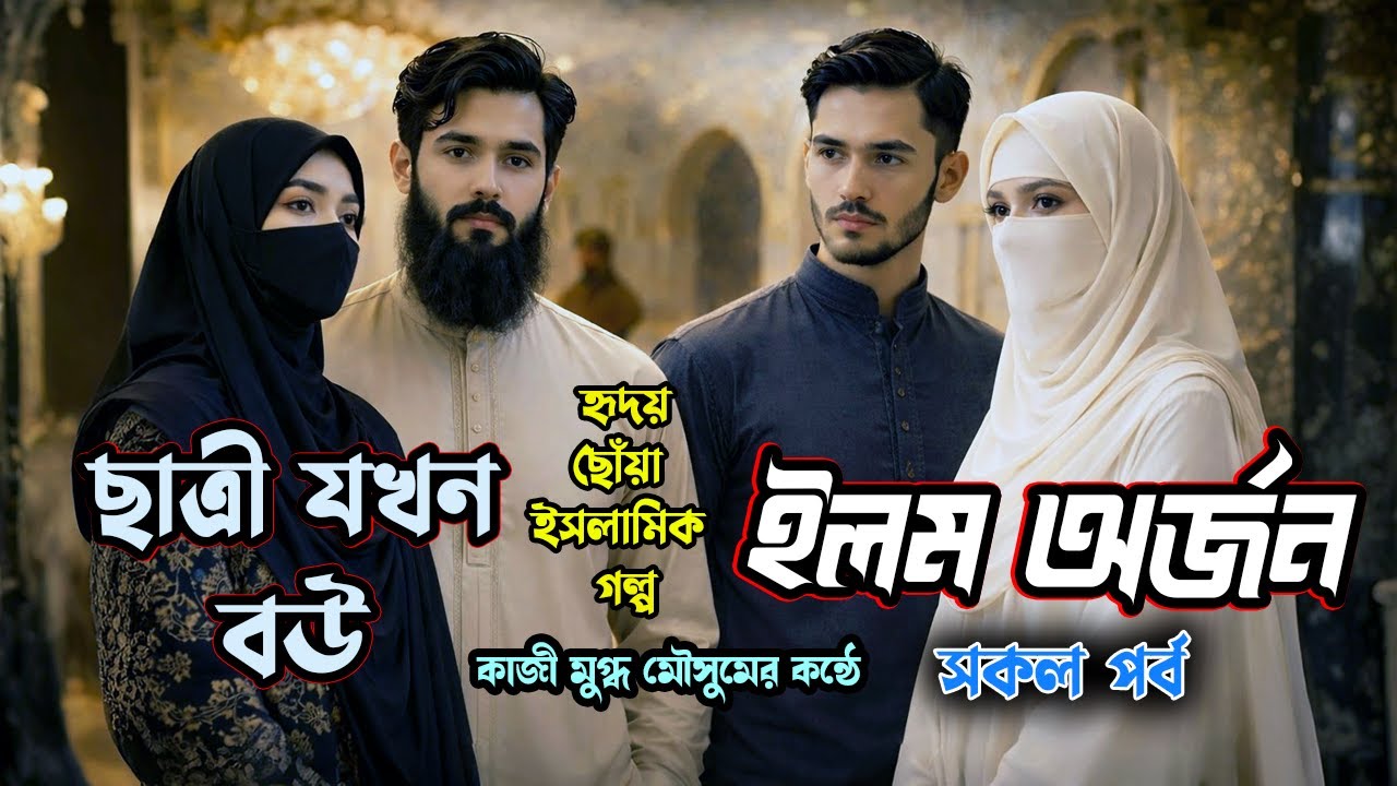 Islamic Golpo। ছাত্রী যখন বউ। ইলম অর্জন। সকল পর্ব। Voice of Mugdho