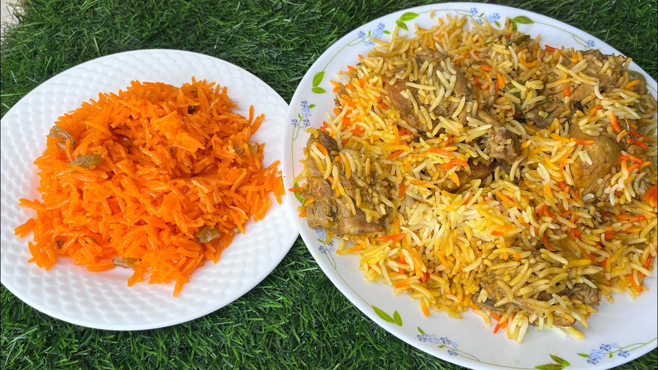 ✨ Eid special✨ simple end, easy recipe✨ Jarda End￼ chicken biryani✨😋