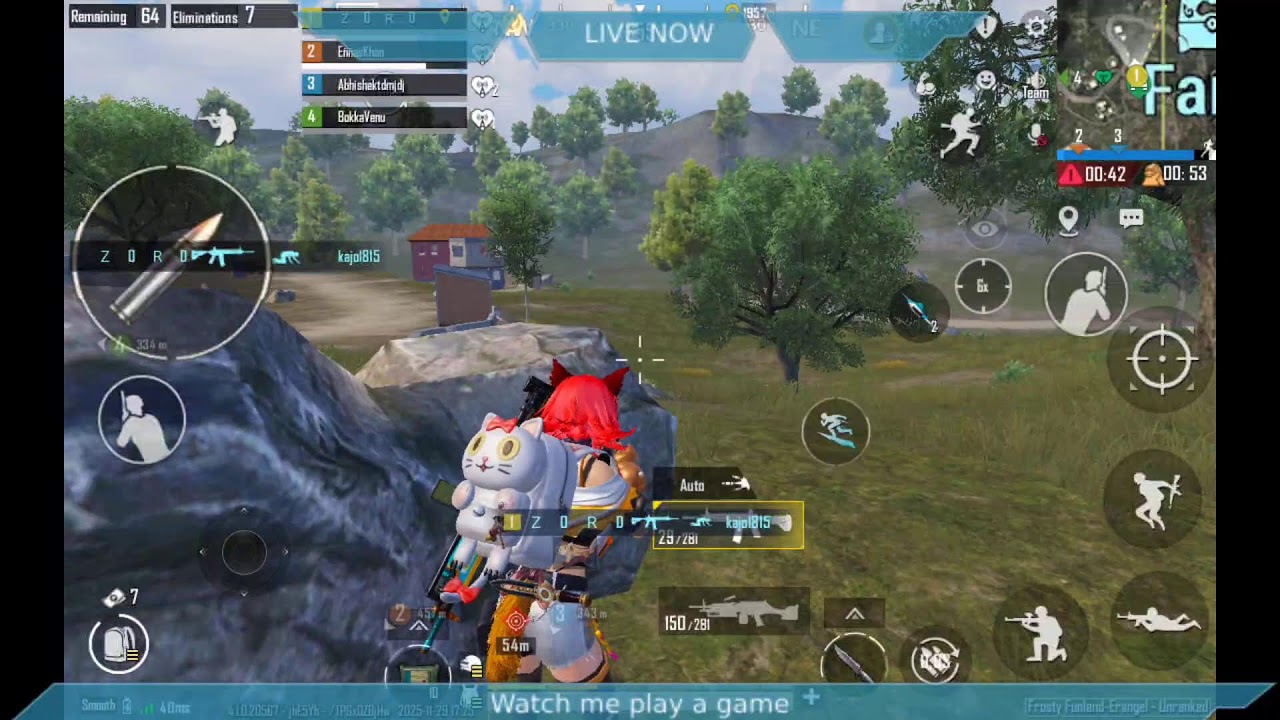 bgmi scrims and erangle game