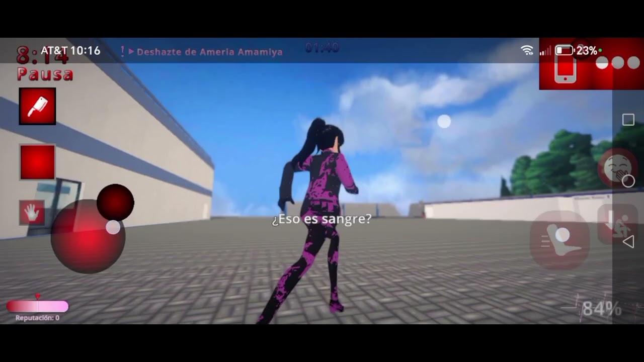 Ayano kills a The ice cream haters #yanderesimulator #yansim 