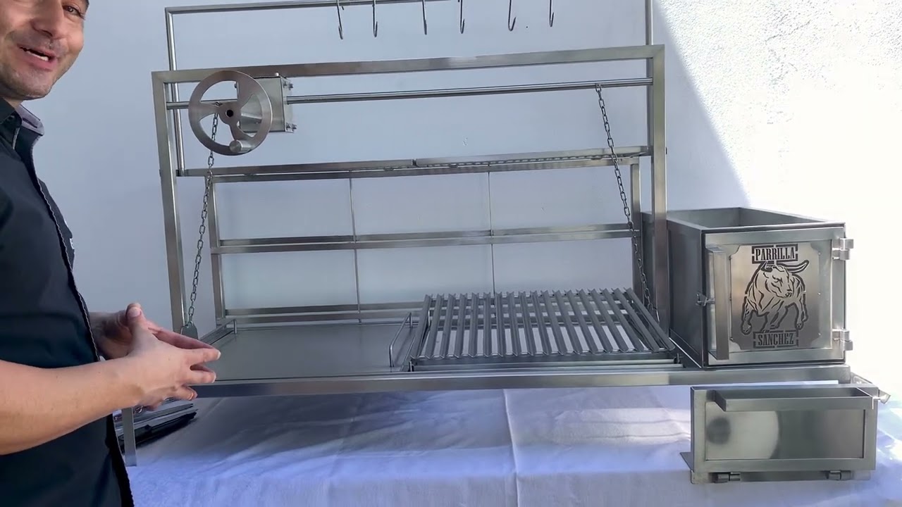 Parrilla de inox 304 sob medida 🔥