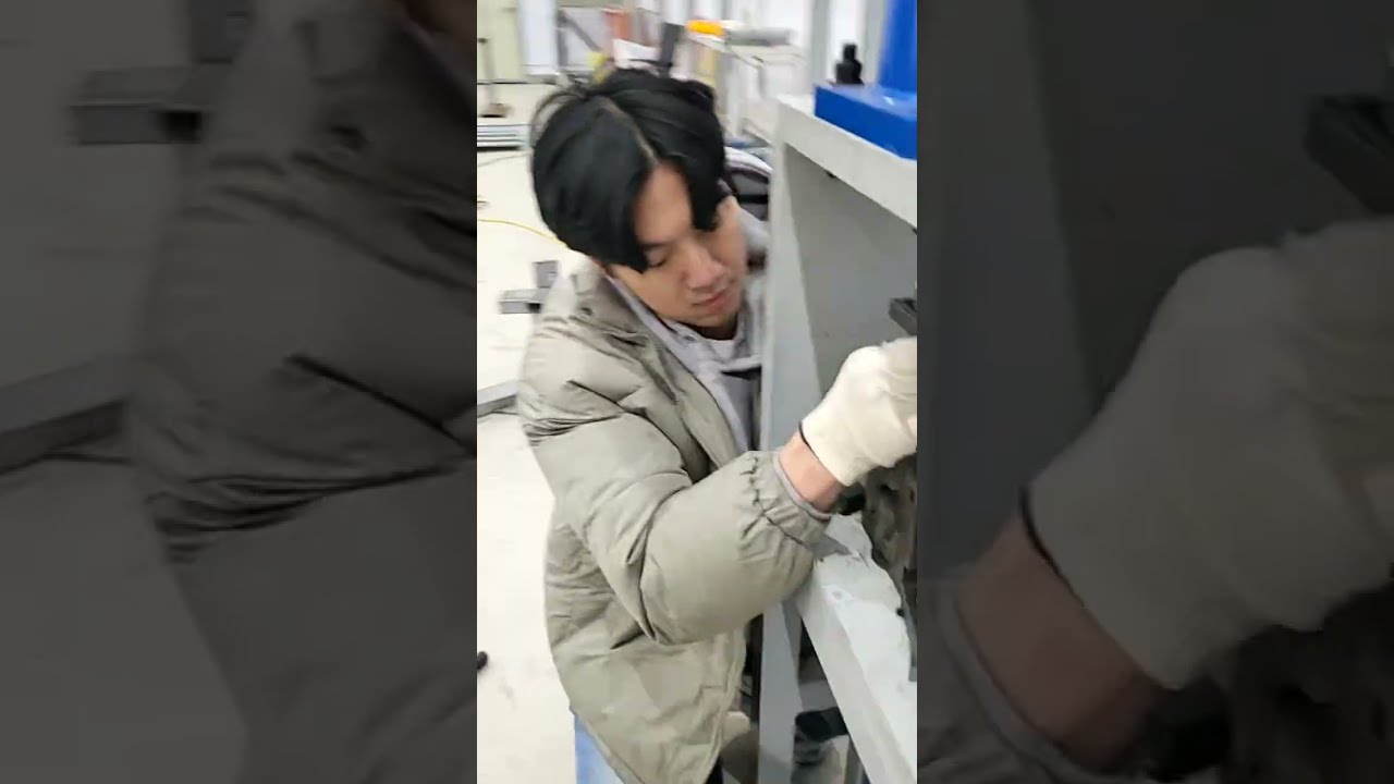 [우성테크] 유압 파이프 절단기 1홀 금형 교체 라이브 