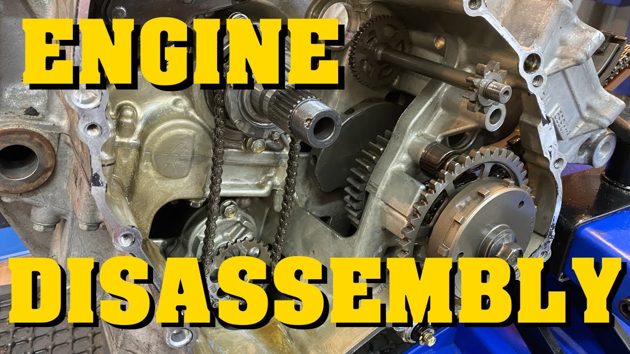 Honda CBR 600RR Engine Disassembly | Motor Zerlegung [Rebuild Part 4]