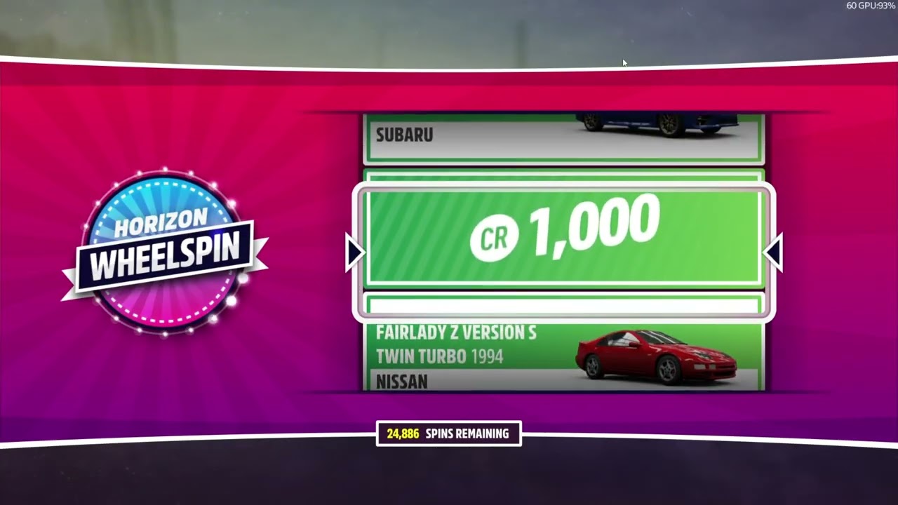 wheelspins on forza
