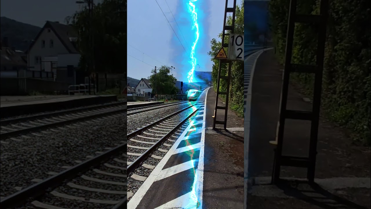 IC 1 & ICE 1 🤩 passieren neue Gleise 🛤 #ic1101 #ice #gleise #db