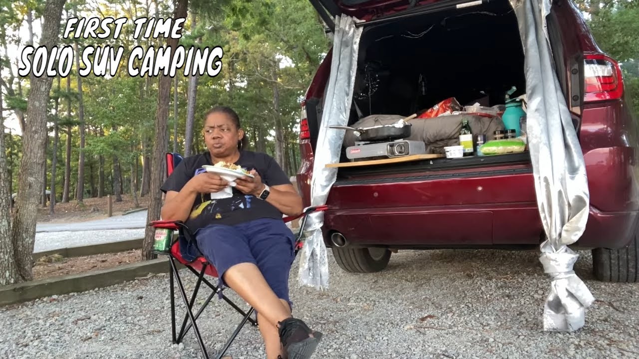 FIRST Solo SUV Camping | Living in my SUV for TWO nights at  Kerr Lake, VA | Married BUT Living Solo