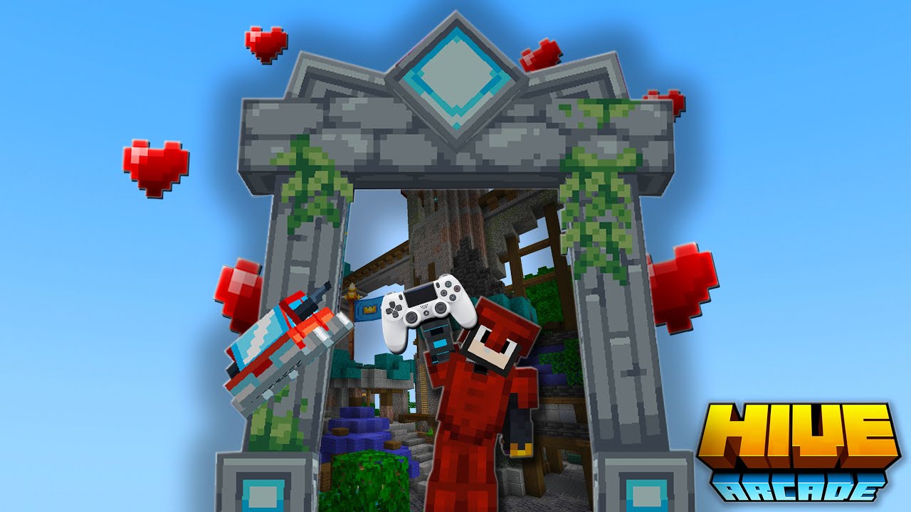 HIVE ARCADE with a Ps4 CONTROLLER!!!