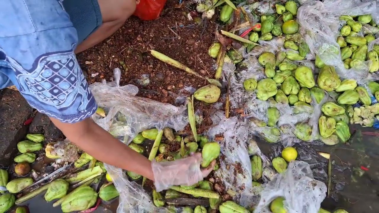 MULUNG SAYURAN DI PASAR INDUK BOGOR