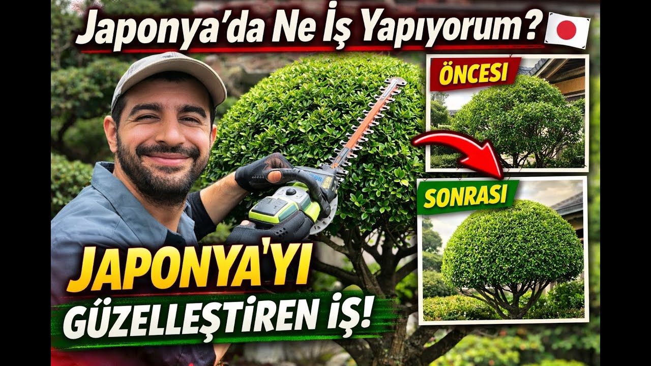 Japonya’da Ne İş Yapıyorum? Japonya’yı Güzelleştiren İş!