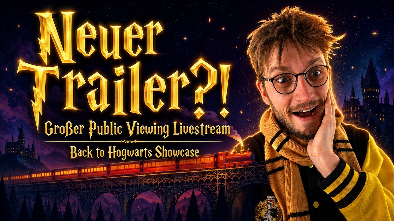 Gro&szlig;er Public Viewing LiveStream zur Back To Hogwarts ShowCase! 😍✨ | DAGILP LiveStream