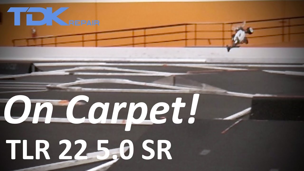 TLR 22 5.0 On Carpet