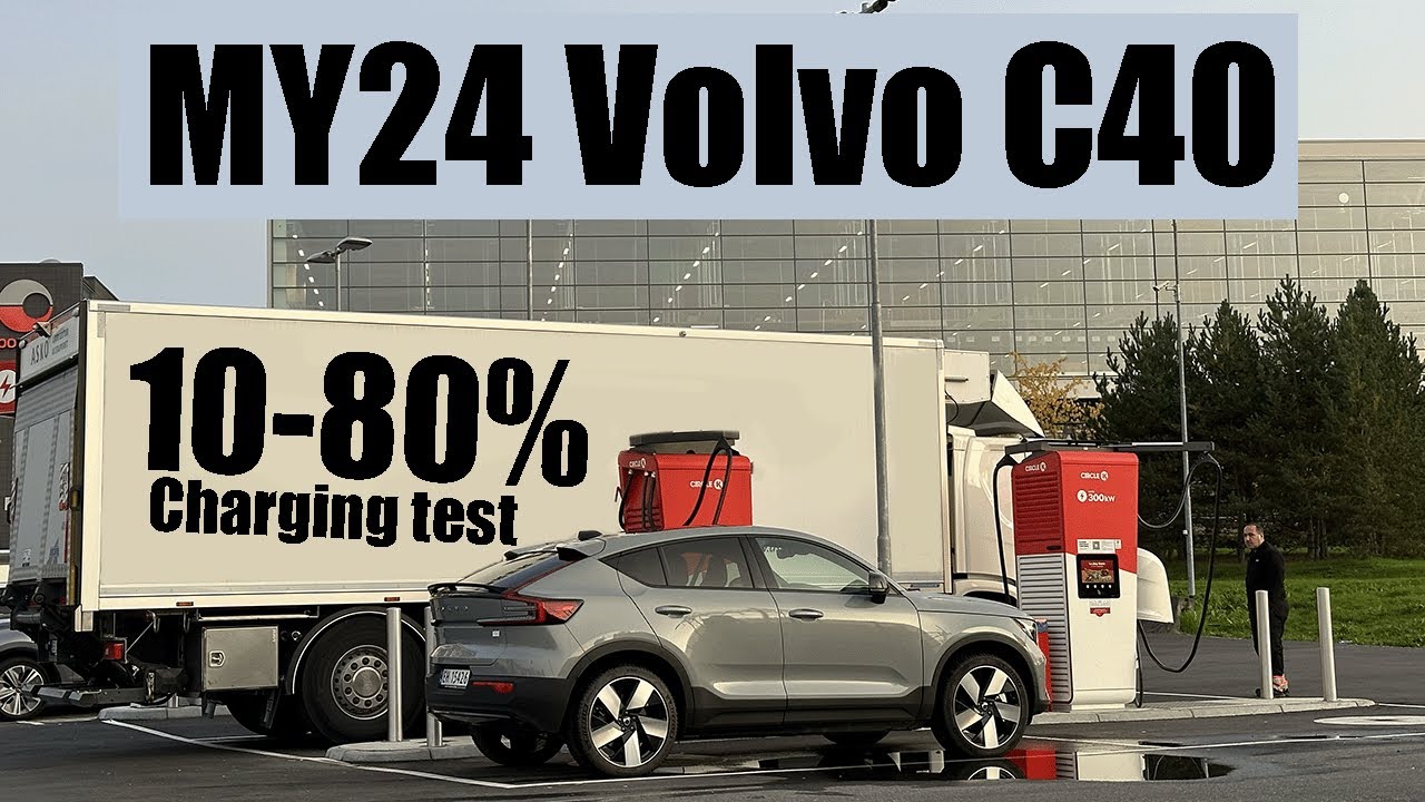 MY24 Volvo C40 Charging Test (10-80%)
