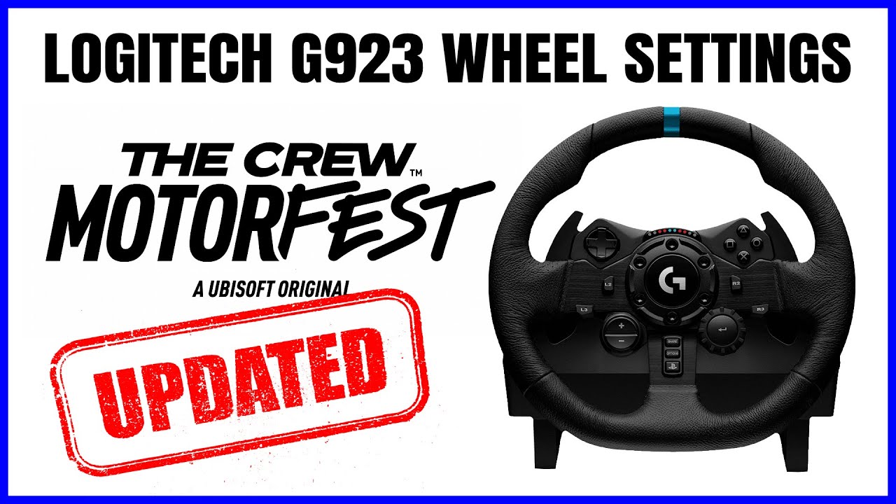 Лучшие настройки руля THE CREW MOTORFEST Logitech G923