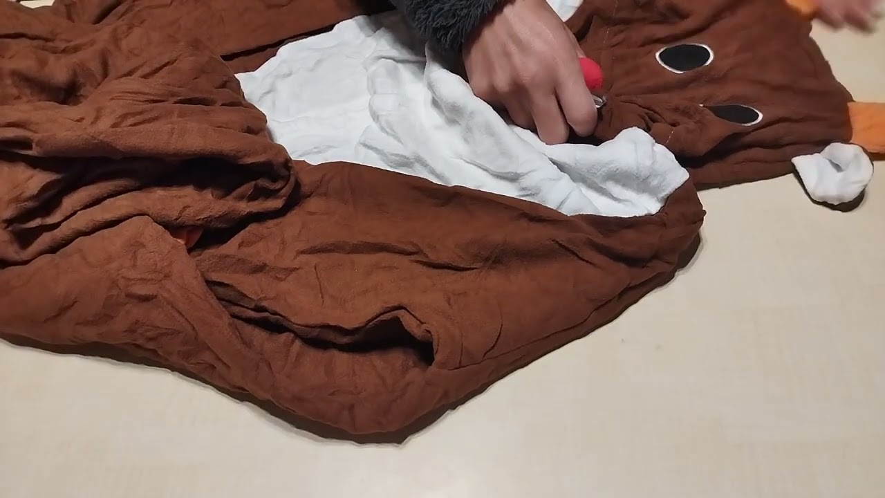 [開封動画]　[GOKEI] トナカイ 着ぐるみ クリスマス コスプレ衣装　[広告]