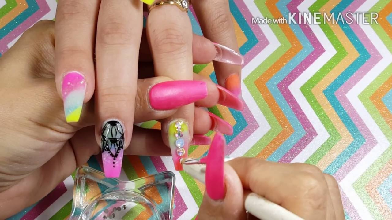 Dise&ntilde;o Verano 2016 / Summer Nails Design