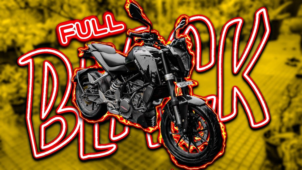 ബൈക്കിന്റെ കളർ full മാറ്റി 🖤💥 | Duke color changed from Metallic orange to Ebony Black | Auxin