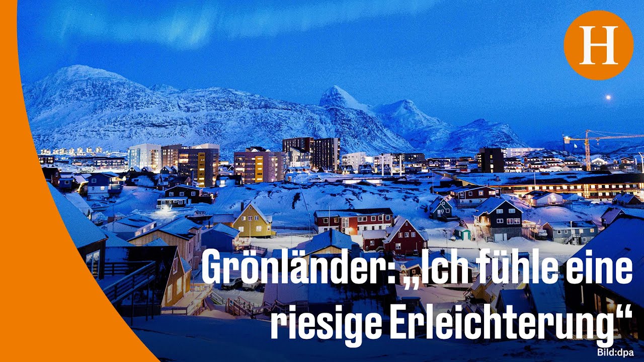 Einwohner Gr&ouml;nlands nach Trump-Auftritt in Davos beruhigt