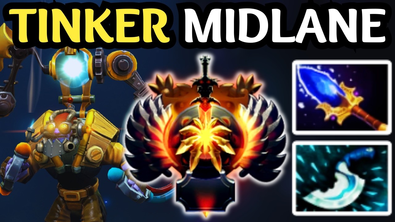 🔥 TINKER MID IS FOREVER META ?! THEY CAN’T MOVE 😱 | DOTA 2 🔥